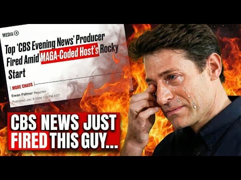 Cbs News Fired Tony Doukopil's Producer... | Clownfish Tv