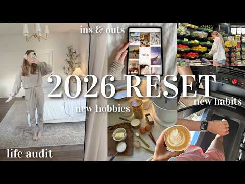 2026 New Year Reset! Life Audit, Goals, & Habits I'm Keeping!