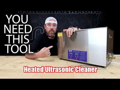 You Need This Tool - Ep 149 | Heated Ultrasonic Cleaner