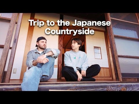 Took My Swiss Friend On A Trip To The Japanese Countryside.