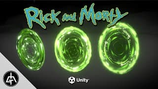 Recreating Rick And Morty Portal In Unity!
