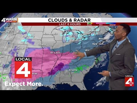 Metro Detroit Weather Forecast, Jan. 22, 2026  -- 11 P.m. Update