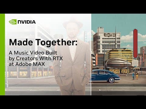Made With Rtx: The Adobe Max Community Edited Music Video – Hologram By Jordan Sommerlad