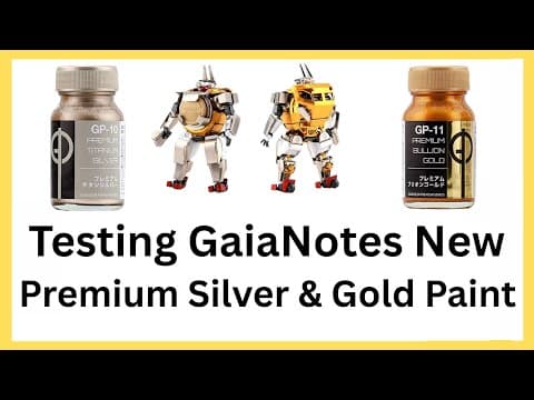 Testing All New Gaia Paint Colors - Premium Silver & Gold
