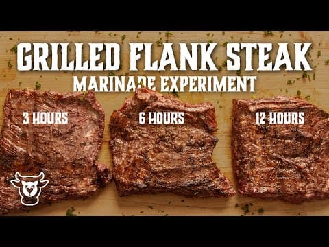 Steak Marinade Experiment - When To Marinade Your Steaks, Incredible!