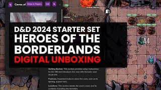 D&d 2024 Starter Set: Heroes Of The Borderlands | Roll20 Unboxing