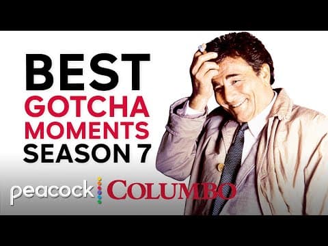 Best Gotcha Moments From Season 7 | Compilation | Columbo