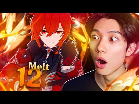 I Finally Built Diluc And He's... Actually Good?