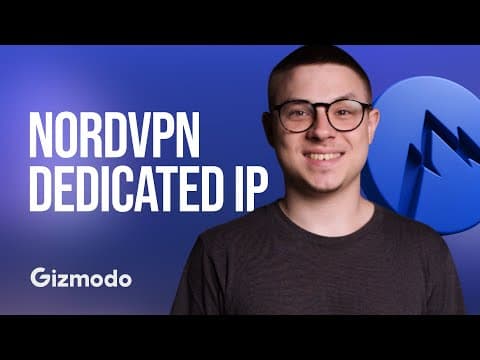 Easy Nordvpn Dedicated Ip Setup | How To Get Your Own Ip Address || Gizmodo