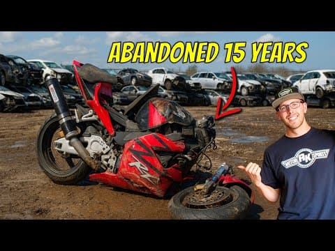 I Bought This Wrecked Honda Sportbike From A Tow Yard. Will It Run?