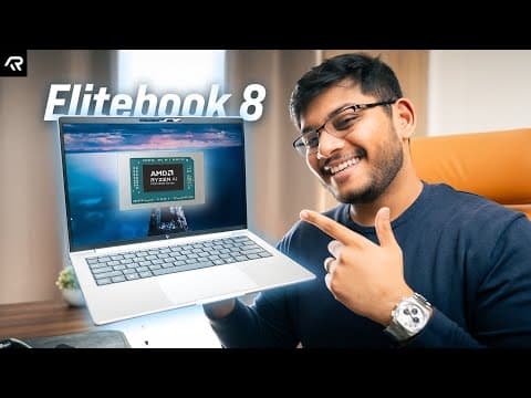 This Ai Powered Laptop Does Something Incredible | Hp Elitebook 8!