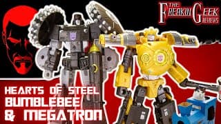 Steamy & Sticky! | Timelines Hearts Of Steel Bumblebee & Megatron: Emgo's Transformers Reviews