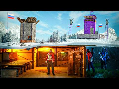 I Built My Base Solo Next To A Clan Alliance - Rust