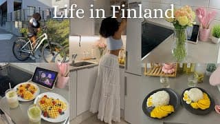 Days In My Life In Finland | Living Alone Diaries | Grocery Shopping,cooking | Life Of An Introvert