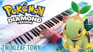 Twinleaf Town – Pokémon Diamond & Pearl | Calm Piano Cover Arr. By @erikcpianoman · 2025