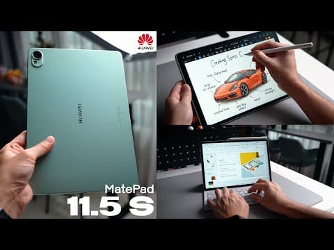 Huawei Matepad 11.5 S - Compact, Lightweight, And With M-pencil Pro!