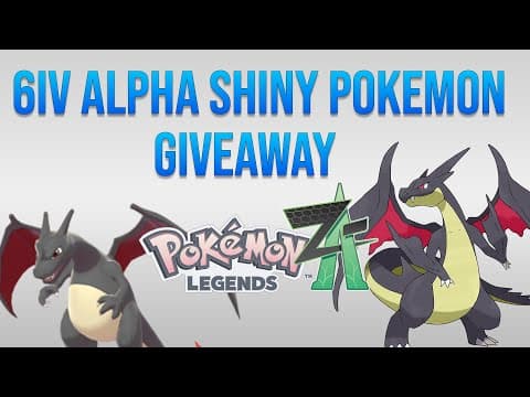 ✨pokémon Legends Z-a Free 6iv Shiny Alphas Giveaways Trades / Plza/sv/swsh/pla