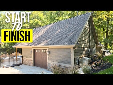 How I Built My Dream Shop (full Build Timelapse)