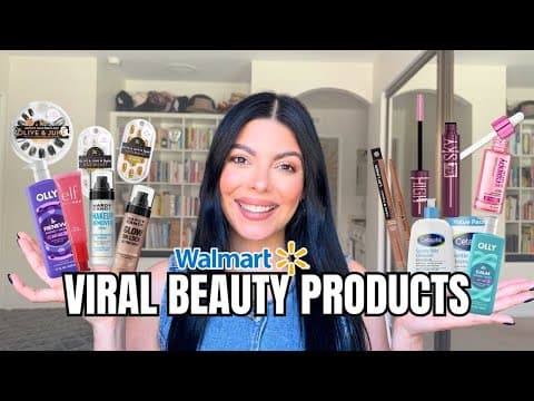 Walmart Beauty Finds : Testing Viral Makeup You Need This Fall!
