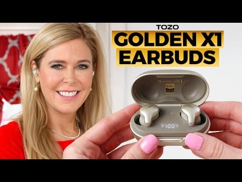 Best Earbuds 2026 | Tozo Golden X1 Earbuds For Sound | Translation, Ai Meeting Notes, Best For Sleep