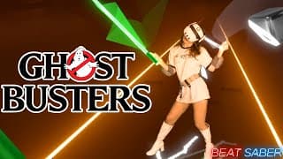 Ghostbusters - Ray Parker Jr. In Beat Saber! (expert+) Mixed Reality