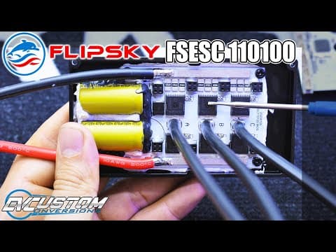 Flipsky Fsesc 110100 Vesc Foc - Bldc Controller Review (part 1)
