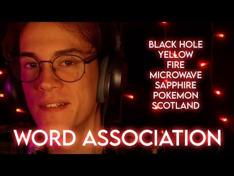Asmr | More Eyes Closed Word Association Tests (100 Words)