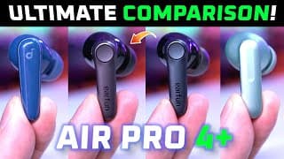 Earfun Air Pro 4+ Review Vs Air Pro 4, Oneplus Buds 4, Soundcore Liberty 5 🔥