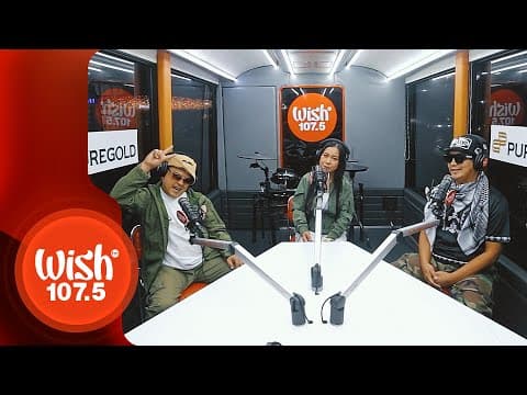 Crazy As Pinoy Performs "ugat Ng Digmaan" Live On Wish 107.5 Bus