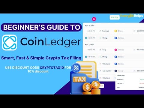 Coinledger Tutorial 2025: How To Calculate Crypto Taxes Quick & Easy
