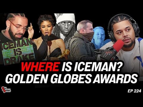 Where Is Iceman & The Fall Off! Kai Cenat Is Retiring? Golden Globes Recap | Cap Episode 224