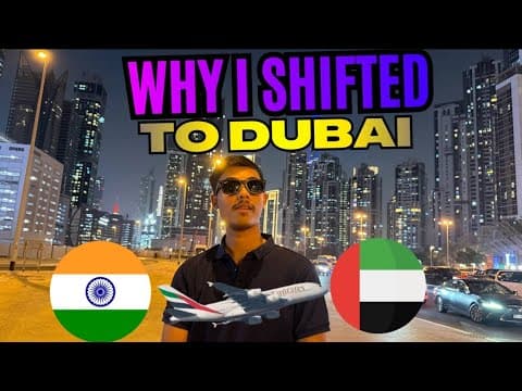 Why I Shifted To Dubai | How To Shift Dubai From India #dubai