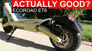 Better Than Expected? Ecoroad Et6 Review (budget Scooter)