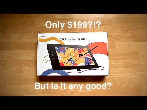 Ugee Ue16 Review: The Cheapest 16" Pen Display But Is It Any Good?