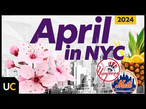 8 Things To Do In New York - April 2024 Edition