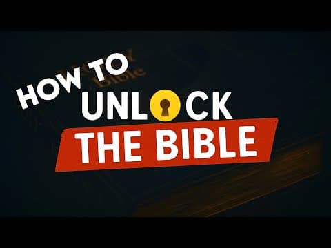 [free Training] The Bible Can Be Confusing. This Makes It Simple