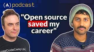 How To Build Your Own Learning Path Using Open Source With Kunal Kushwaha [podcast #200]