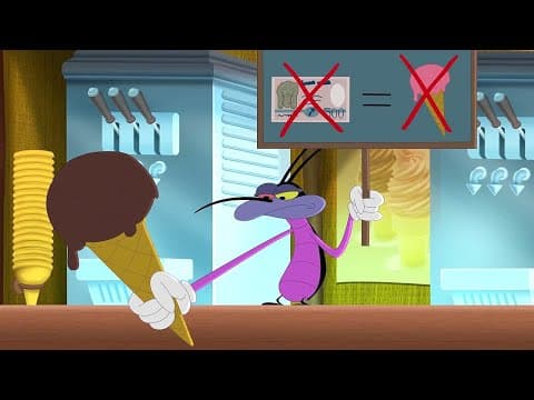 Oggy And The Cockroaches - The Ice Cream Vendor | Best Cartoon Collection | New Episodes In Hd