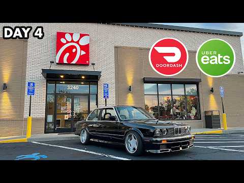 Day 4: Fall Pov Delivering Uber Eats + Doordash In My 500whp Turbo E30