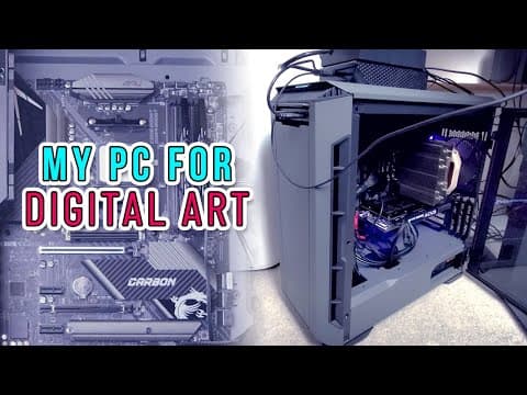 What Is The Best Computer For Digital Art? - My Current Pc For Digital Art 🖥️