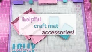 New Accessories For Glassboard Craft Mat!