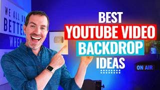 Awesome Youtube Studio Background Ideas (quick & Easy!)