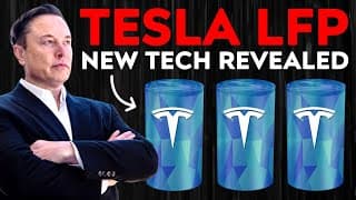 Huge Tesla Battery Update: New Tesla Lfp Battery Tech Revealed!