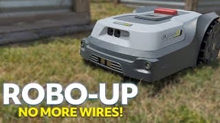 Roboup T1200 Robotic Lawn Mower | No More Wires!