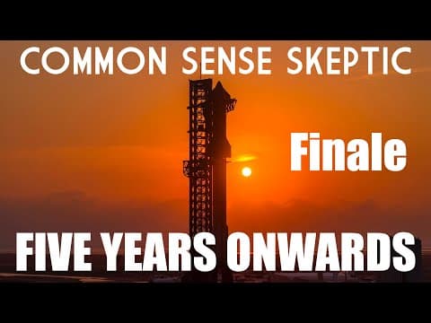 Common Sense Skeptic - Five Year Onwards Finale