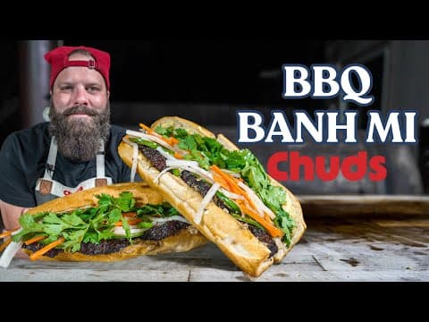 The Bbq Banh Mi Sandwich! | Chuds Bbq