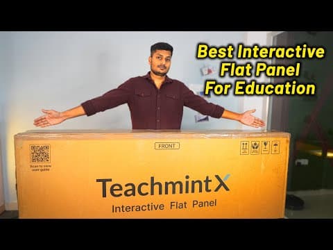 Teachmint X Best Interactive Flat Panel For Your Classroom | Ai Powered Digital Board Review
