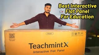 Teachmint X Best Interactive Flat Panel For Your Classroom | Ai Powered Digital Board Review
