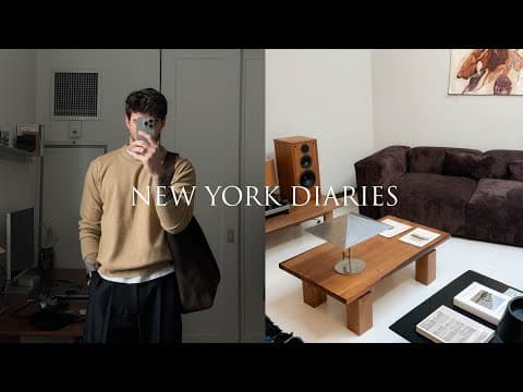 Nyc Diaries | Vintage Shopping, Outfit Ideas & Our Monthly Favourites!