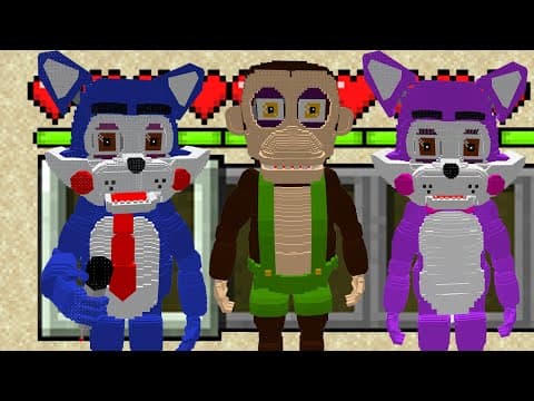 Minecraft Pe : Forbidden Five Nights At Candy's Mod In Minecraft Pocket Edition